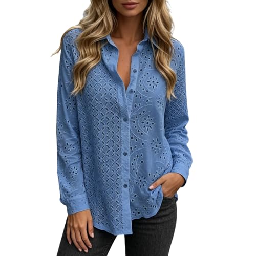 Chemisier fluide de bureau et quotidien, blouse d'été légère imprimée