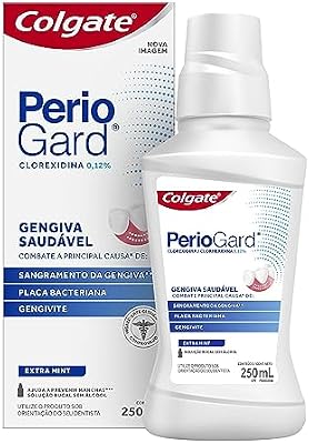 Enxaguante Bucal Colgate PerioGard Extra Mint Sem Álcool 250ml