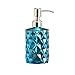 Produktbild Seifenspender Lotionspender Seifenspender for Spülbecken in Haushalt & Küche Bad Seifenpumpe Schnapsflasche Edelstahl-Handseife Badezimmerbedarf (Color : Blue)