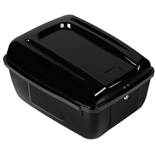 TCMT Police Tour Pack Trunk Saddlebag Fits For Harley Davidson FLHP FLHTP Models