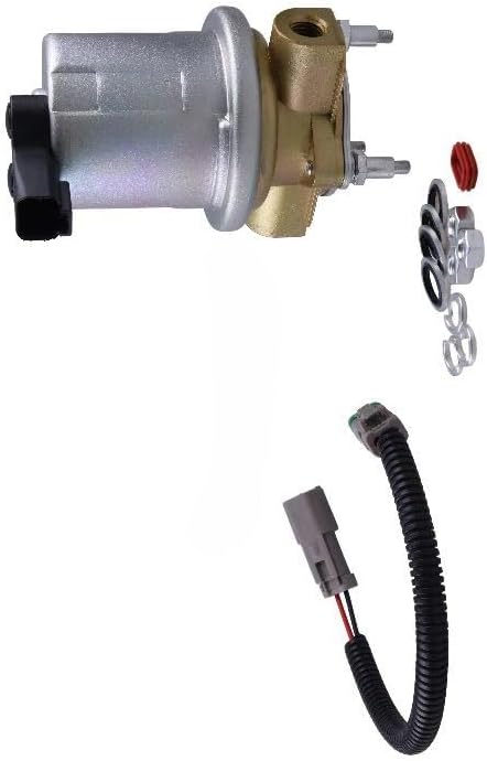 24V Fuel Transfer Pump Kit 87585338 J990106 for Cummins QSB5.9 6B 5.9L Engine CASE CX210 CX240 CX290 New Holland RG170.B