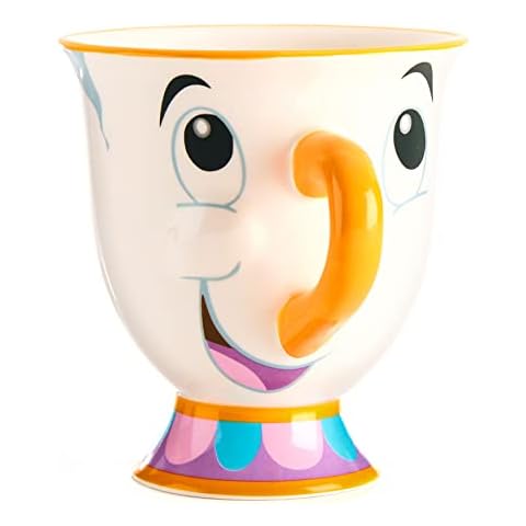 Paladone- La Bella y la Bestia Taza Chip Cover