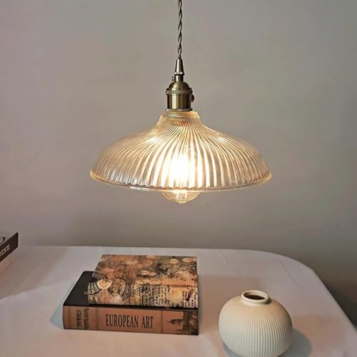Suspension chapeau en verre lustre industriel pour rompre la monotonie d'un salon - 4