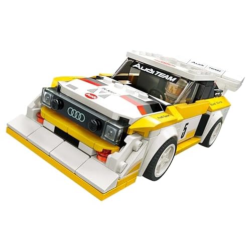 LEGO 76897 Speed Champions 1985 Audi Sport Quattro S1 Rennwagenspielzeug