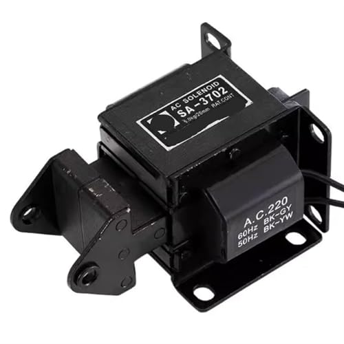 Électroaimant SA-3702 AC 110V traction push-pull 5 KG course 20MM pour automatisme industriel - 2
