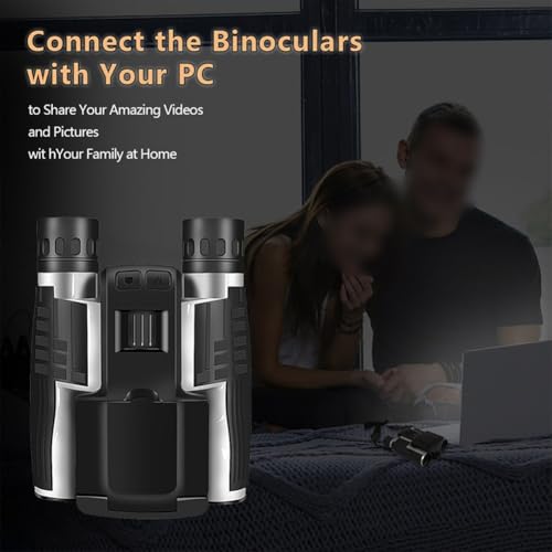 Binoculares digitales con cámara y Zoom óptico 12x miniatura 3