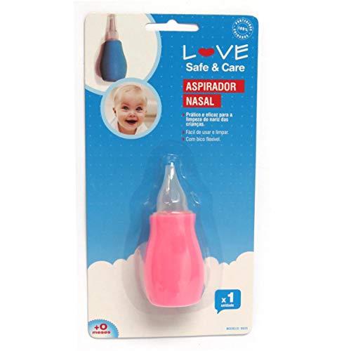 Aspirador Nasal, Love, Rosa