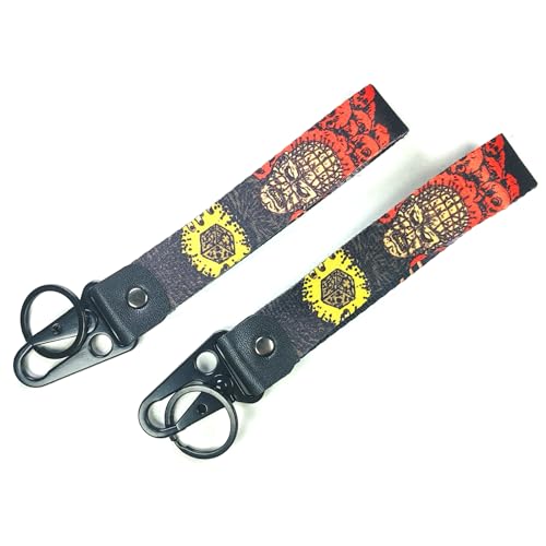 Image of 1Pack Anime Keychian,Japanese Culture Motorcycle & Auto Key Tags Jet Tag for Car Scooter Keys (AK-3-2-B)