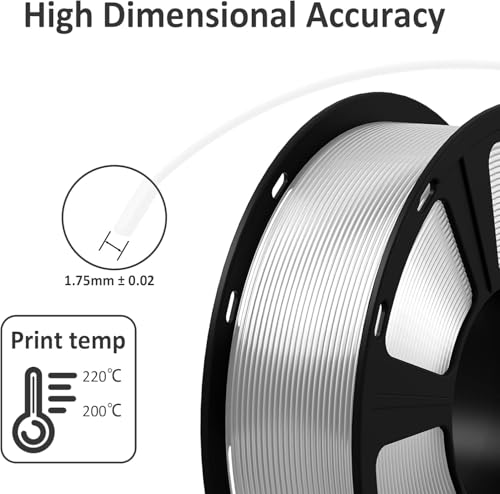 Image of GIANTARM 3D Printer Filament,Clear PLA Filament 1.75mm