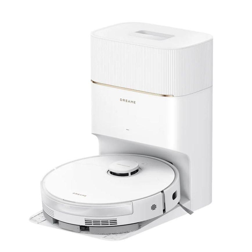 Image of DREAME D20 Pro Plus Robot Vacuum Cleaner 2-in-1, 13000 Pa, Double Brush, Self-Emptying, Laser Navigation, Distance Sensor, Pet Hair, Corners, Hard Floors & Carpets, 5200mAh Battery