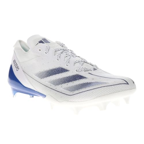 Image of adidas Mens Adizero Electric American Football Sneakers Shoes - White