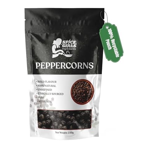 Premium Whole Black Peppercorns for Grinders Cover