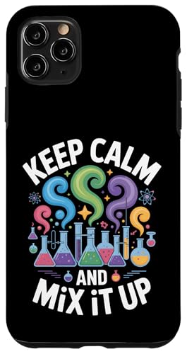 Keep Calm Science Lab �������w �X�}�z�P�[�X iPhone 11 Pro Max �p