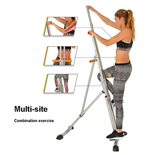 Image of Vertical Climber Machine Home Folding Simulation Stepper Trainer Home Gym Exercise Folding Climbing Machine Exercise BIK