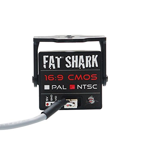 Fatshark 960Tvl Cmos 16:9 Wide Screen Ratio Camera Fat Shark Fsv1207 Ntsc #TOP1