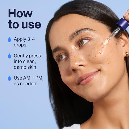 Curology Hydration Serum, Hyaluronic Acid-5 Complex Face Serum, Visibly Plumping, Smoothing, Hydrating Skin Care, 1 fl oz