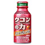ハウスウェルネスフーズ ウコンの力 カシスオレンジ味 100ml×60本(クルクミン30㎎・ビサクロン400μg配合)