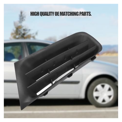 Rejilla parachoques delantero para Megane MK2 2006-2009, ventilación frontal 7701474478 par 5