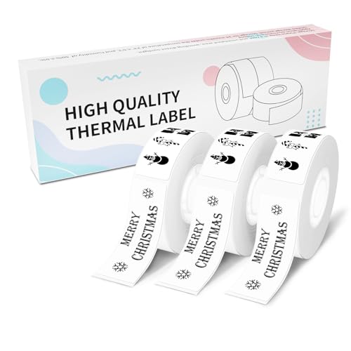 Image of Labels N12 Label Maker Tape14x40mm, 3-Roll White