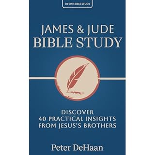 James & Jude Bible Study Audiolibro Por Peter DeHaan arte de portada