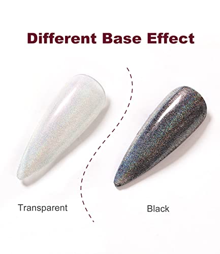 Major Dijit Chameleon Nail Polish Holographic Glitter Quick Dry Nail Polish Shimmer Iridescent Chrome Nail Art Varnish (05) #TOP1