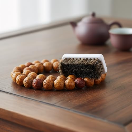 Miniatura 7 de Kaiyzo Juego De Limas Aguja Diamante, 10 Piezas 2 X 100 Mm Limas Mini Redondas De Precisión, Herramientas Para Metal Madera Plástico Joyería, Incluye Cepillo Sin Mango De Cerdas Negras, Diamante