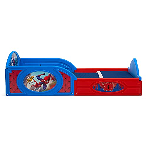 Image of Delta Toddler Bed Spidey Friends Guardrails Jpma Certified 15 Months Up