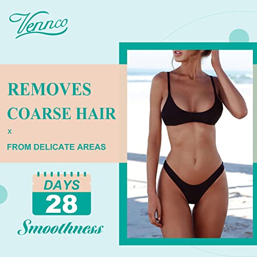 Vennco 1LB ALOE HARD WAX BEADS Hard Wax Beads, 1Lb Wax Beans For Coarse Hair Removal Sensitive Skin thumb #4