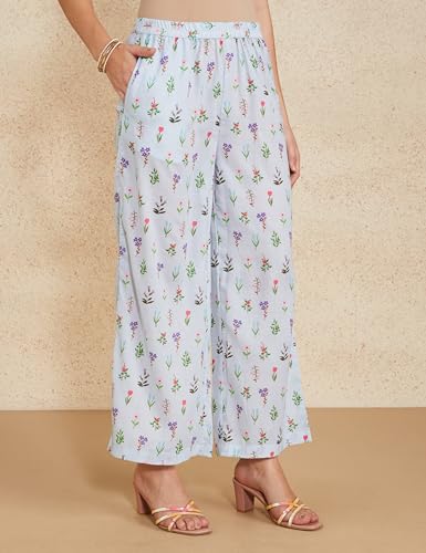Image of Amazon Brand - Myx Women Guldasta Print Kurta Pant Set with Dupatta (Available in Plus Sizes)