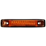 Blazer International C535A LED Rectangular Clearance/Side Marker Light, Amber