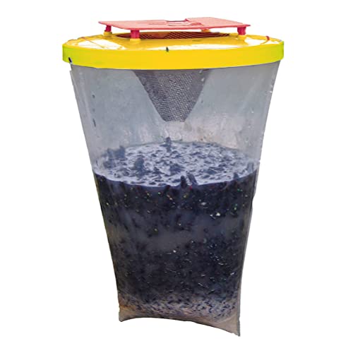 Tumnea Fly Trap - Trampa colgante para moscas para exteriores, para graneros, establos y patios al aire libre