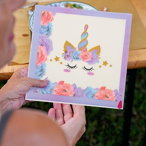 Ciieeo Guardanapo De Papel Com 40 Folhas Guardanapos De Impressão Adoráveis Guardanapos De Festa Gua