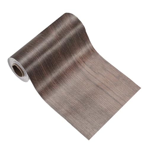 Image of PATIKIL Wood Grain Tape 2 inch x 32 ft, Self-Adhesive Wood Texture Repair Tape Realistic Wooden Effect Patch for Furniture Cabinets Floor Walls, Black Walnut