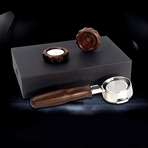 Sundey Accesorios de Bricolaje de MáQuina de Café Portafiltro Sin Fondo 58MM Cesta de Soporte de Filtro para Expobar E61… - Imagen 3