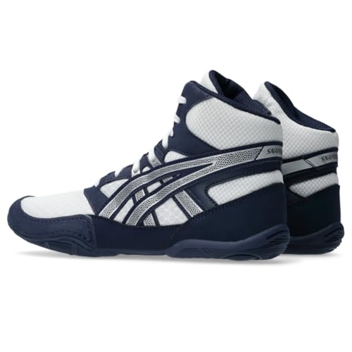 ASICS Kid's Snapdown 4 Grade School Wrestling Shoes, 2.5, Midnight/Pure Silver - image 3