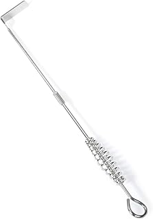 BBQ Grill Ash Tool Smoker Ash Removal Poker for Big Green Egg Kamado Joe Primo Grill Ash Cleaning - 18" Length (18" Ash Tool)