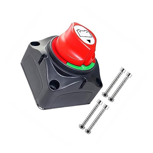 CHILDWEET Dual Battery Switch for Boat Rv Car 12v-48v Battery Isolation Switch Power Cut off