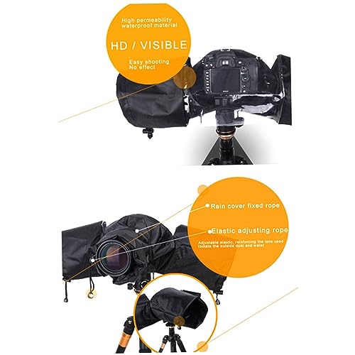Funda impermeable de cámara DSLR para proteger lentes largos en condiciones adversas 5