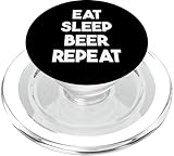 Photo Gallery eat sleep beer repeat - birra divertente popsockets popgrip per magsafe Photo Gallery eat sleep beer repeat - birra divertente popsockets popgrip per magsafe