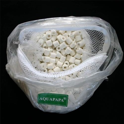 Aquapapa Aquarium Filter Media, Bulk Bio Ceramic Rings for Fish Tank, Canister Filter, Pond, Coral Reef (5-lb) - Thumbnail 5