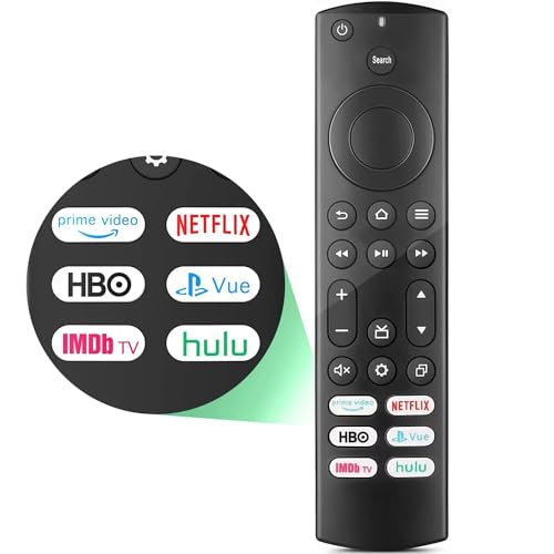Replacement for Insignia/Toshiba/Pioneer Fire TV Remote, Universal Compatible for AMZ Fire Smart TV...
