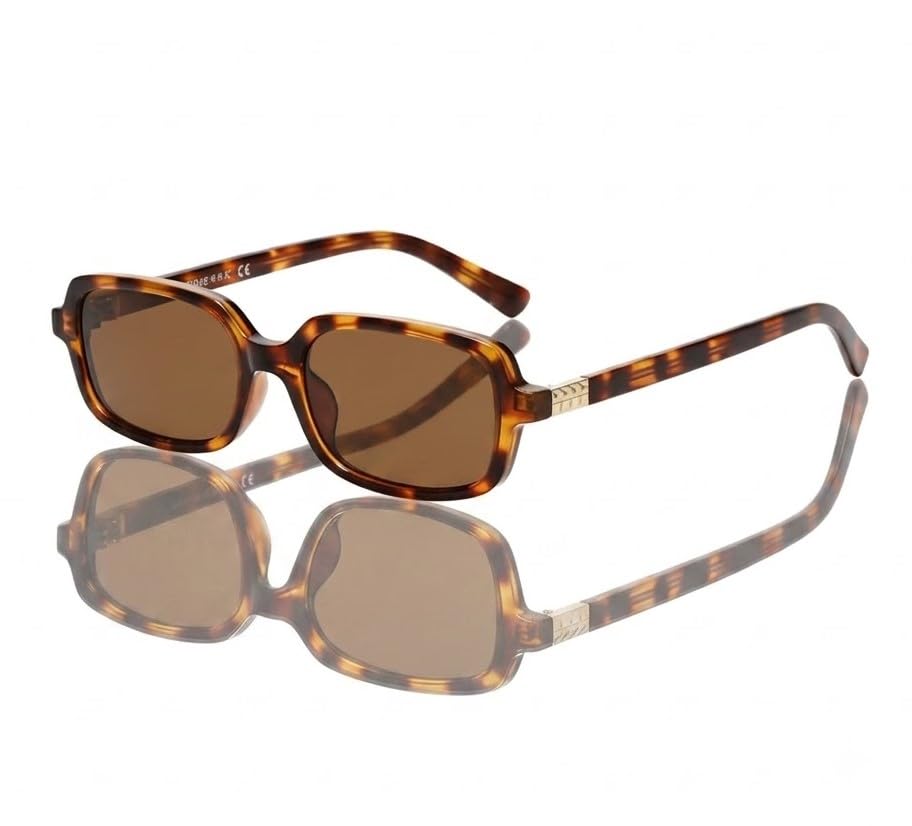 Image of Legend Eyewear Trendy Rectangle Sunglasses for Women Men Retro Fashion 90s Small Square Shades Vintage Y2K Sun Glasses