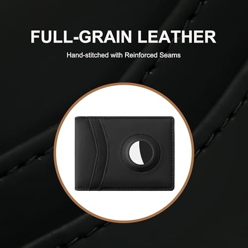 Image of Suncat Slim Airtag Wallet for Men Card Holder RFID Wallet with Money Clip
