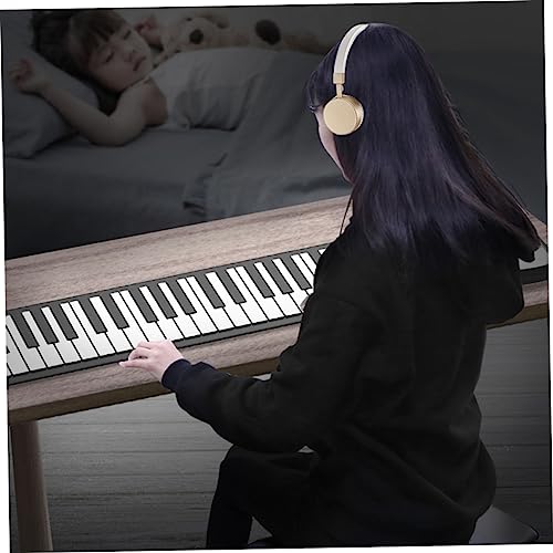 Vaguelly rouleau de piano Clavier électronique pour enfants piano debutant piano pour adultes piano électrique piano électronique pliable enroulable piano enroulable électronique pliant - Les Beatles, Paul McCartney, John Lennon, RIngo Starr, George Harrison Vaguelly rouleau de piano Clavier électronique pour enfants piano debutant piano pour adultes piano électrique piano électronique pliable enroulable piano enroulable électronique pliant – Image 3