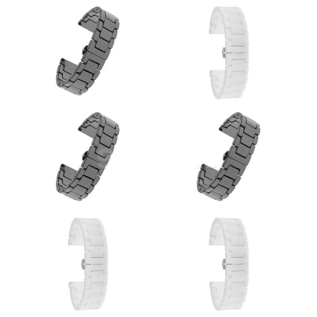 CALANDIS Ceramic Watchband Link Replacement Smart Watch Strap Steel Buckle White 22mm (B09ZTZPQZ3) Amazon Price History, Amazon Price Tracker