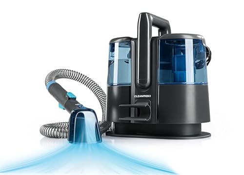 CLEANmaxx Limpiador de tapicería y alfombras Pro Power | 3 en 1: limpiador de alfombras, alfombras y tapicería | Spot Cleaner para limpieza en húmedo | Limpiador de manchas para alfombras, coches,