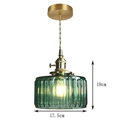 Lampe suspendue en verre postmoderne pour table à manger