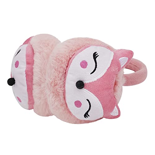 OhMill Creative Winter Warm Cute Cartoon Little Earmuffs Plush Furry Ear Warmers for Boys Girls Adult Protector Ear Cover2