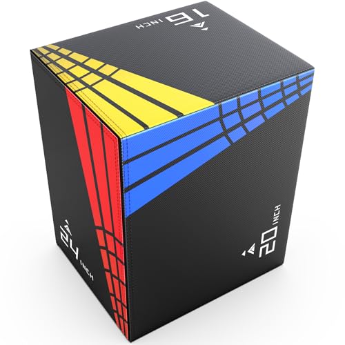 GIKPAL Plyo Jumping Box for Home Gym