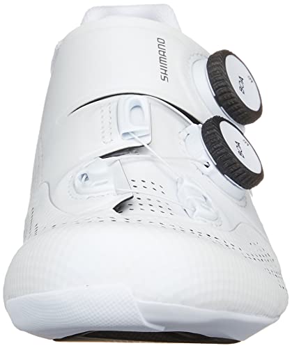 Shimano S-PHYRE RC9 (RC902) SPD-SL Shoes, White, Size 44.5